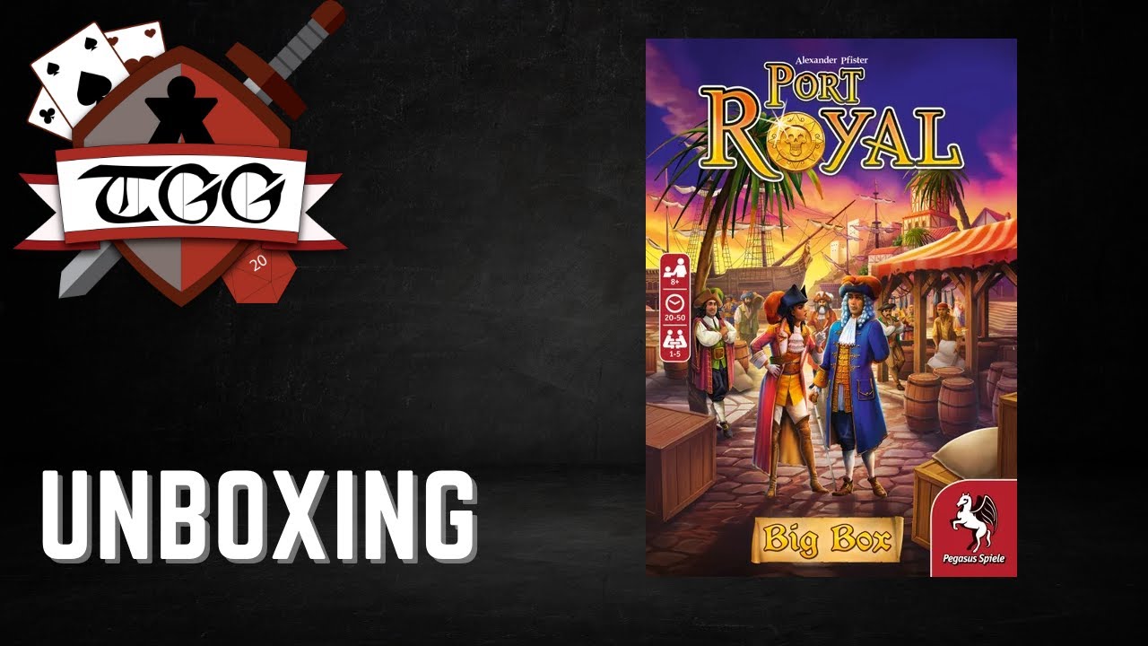 Port Royal: Big Box Board Game Unboxing