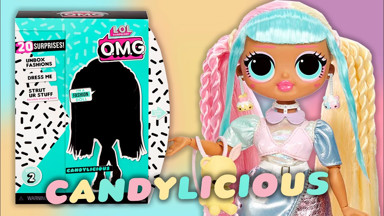 LOL Surprise OMG Wave 2 - CANDYLICIOUS! Super Kawaii e dettagli TOP! 