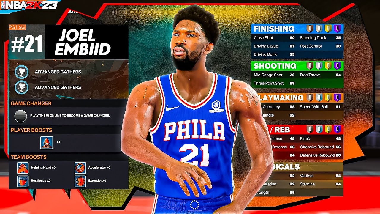 This is my CENTER build for NBA 2K23... You welcome
