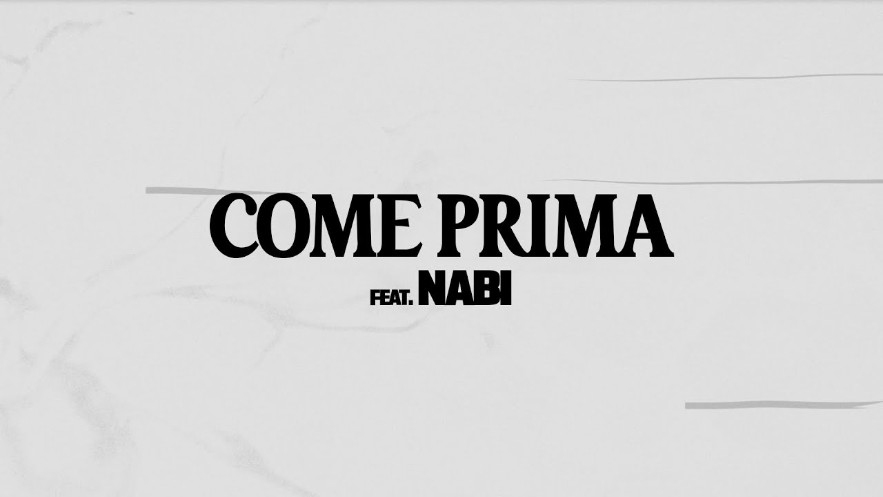 MBOSS - COME PRIMA (feat. Nabi) Visual Video