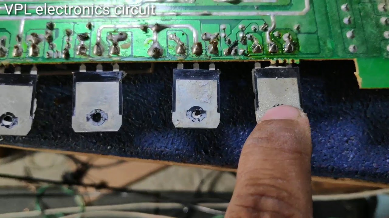 how to repair car amplifier in hindi dry fault part 2