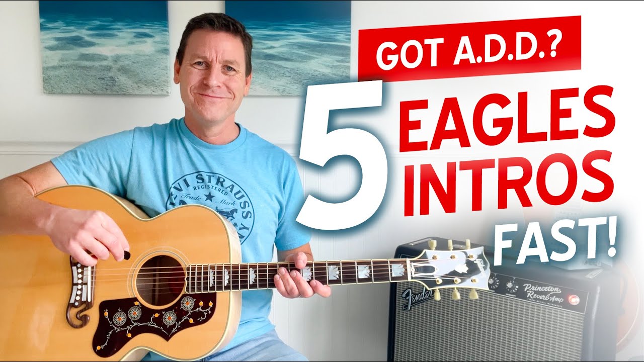 5 Fast EAGLES Guitar Intros Everyone Instantly Recognizes (70s Edition)
