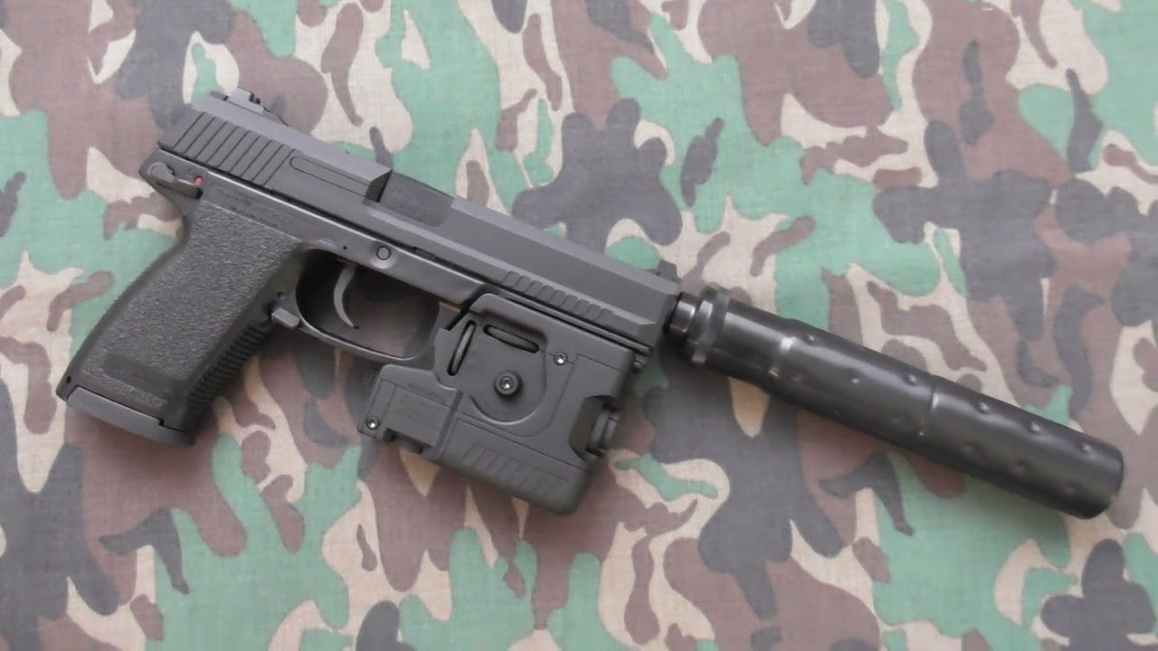 Tokyo Marui H&K Socom MK23 gas NBB & chrono NEW.