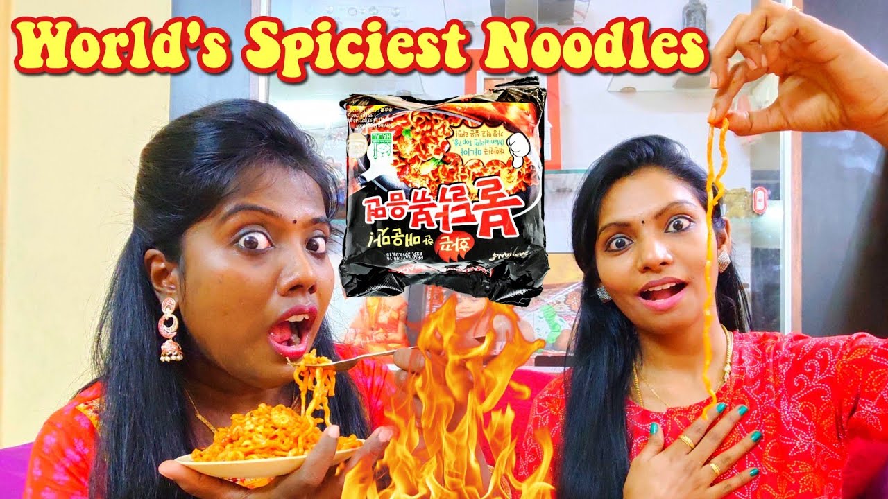 SPICY NOODLES CHALLENGE TAMIL | Samyang Challenge🔥 |  Ani's Tamil Lifestyle