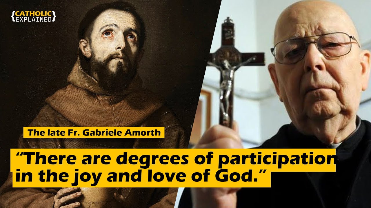 Fr. Gabriele Amorth: There is a difference between men in paradise | Degrees of participation