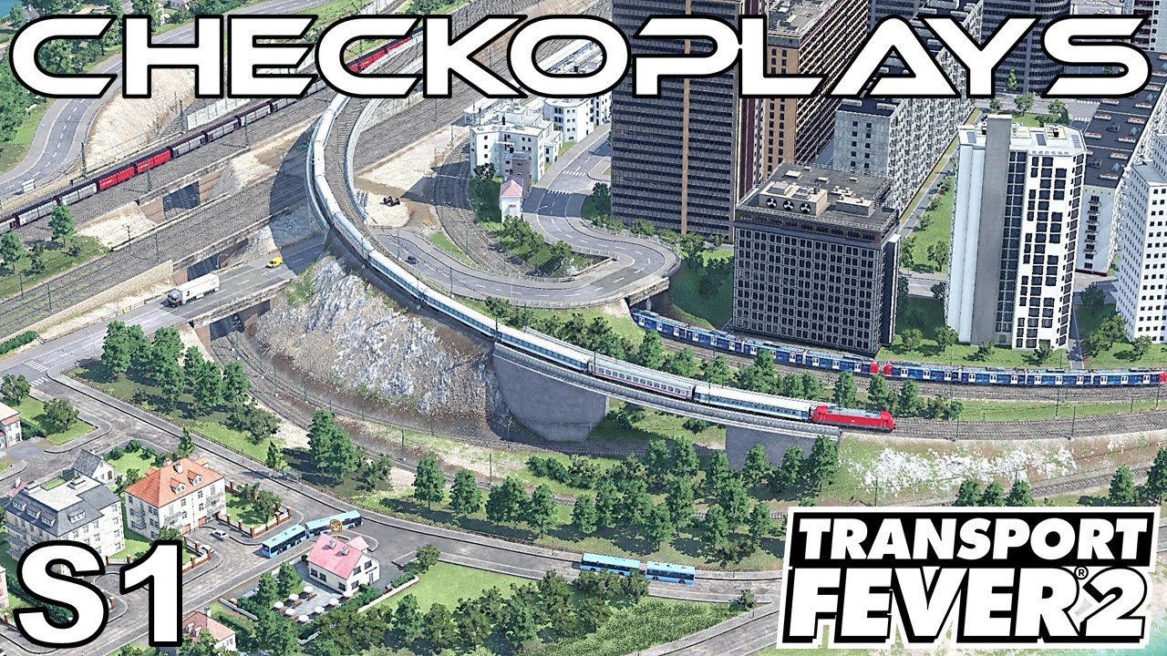 Transport Fever 2 | S1 Fx | mit dem ICE durch Freifeld - Mitfahrt | Schönbau