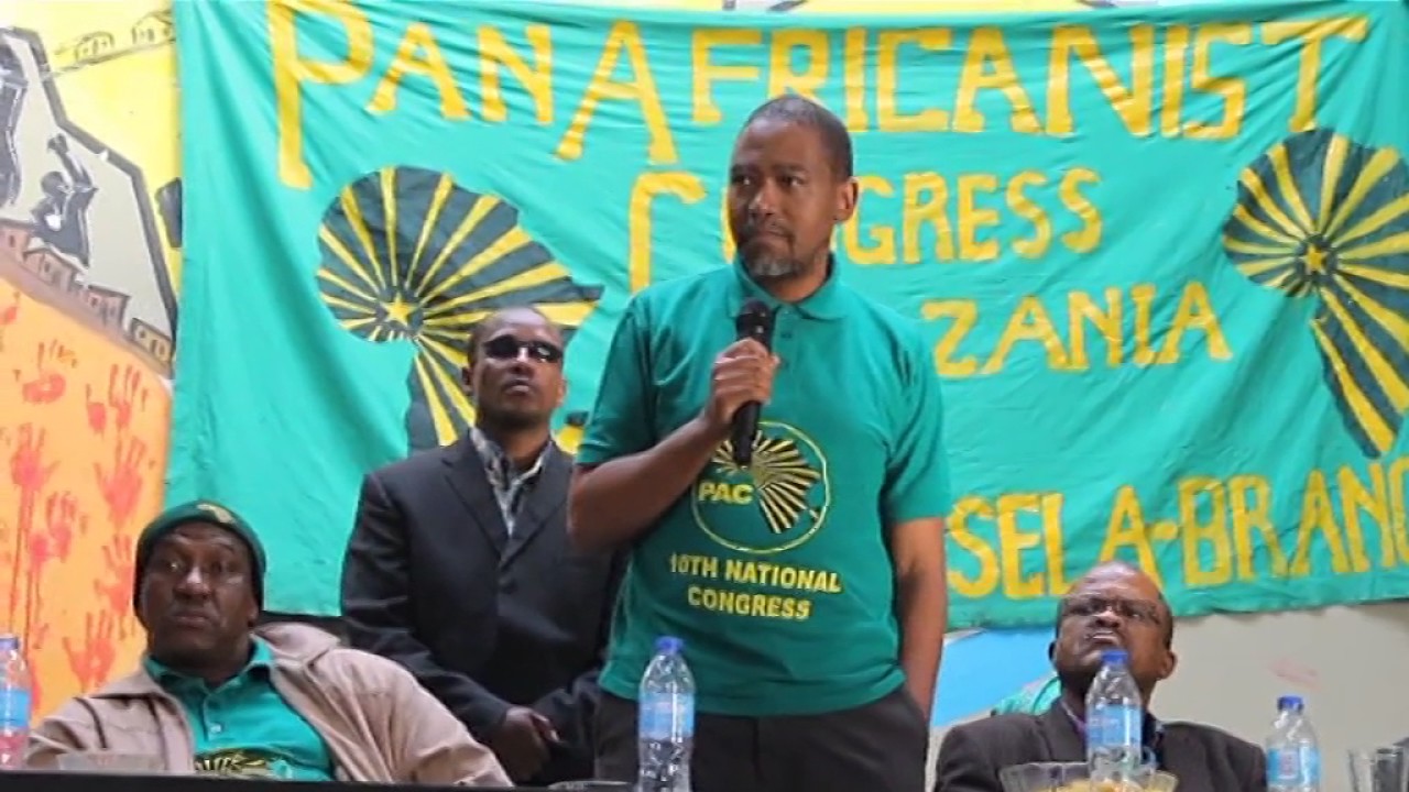 PAC Deputy President Sbusiso Xaba speaking on 