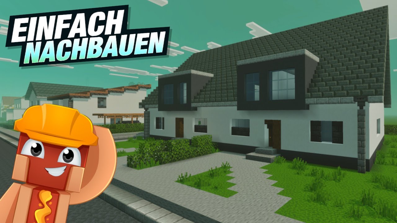 Wie bau ich eine Doppelhaushälfte | Minecraft Tutorial