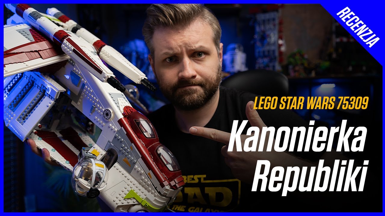 LEGO Star Wars 75309 Republic Gunship / Kanonierka Republiki Recenzja