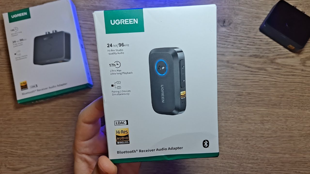 Обзор UGREEN Hi-Res Receiver Audio Adapter - классный LDAC Bluetooth 6.0 приемник!
