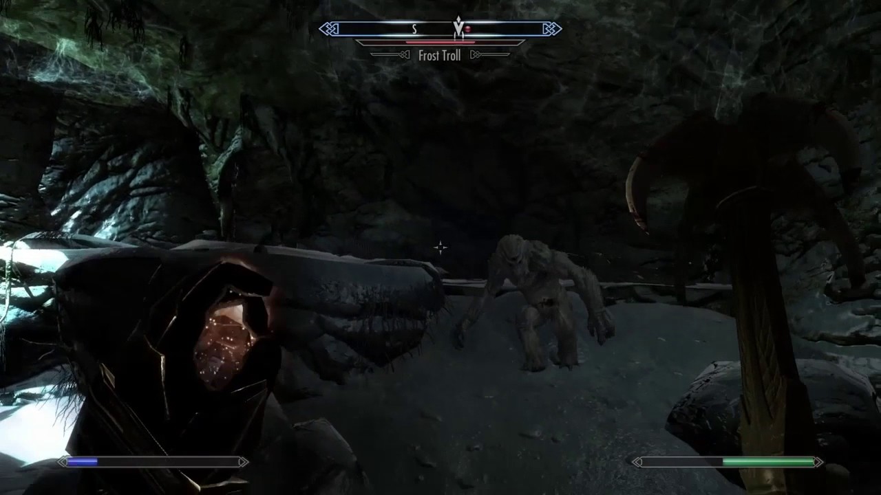 Skyrim: Easy Kill Frost Troll Walkthrough