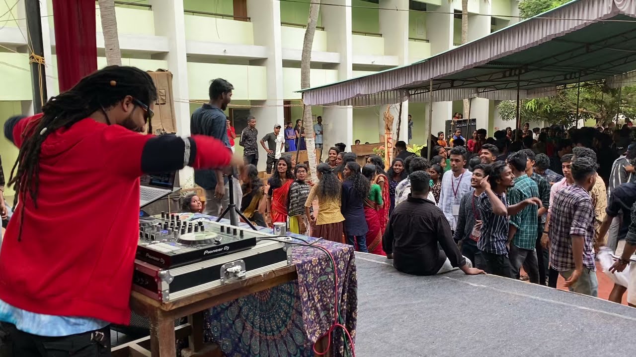DJAkshay | DJ | At Government Polytechnic College Neyyattinkara | Aviyal Mix | Mallu Vibes | LIVE