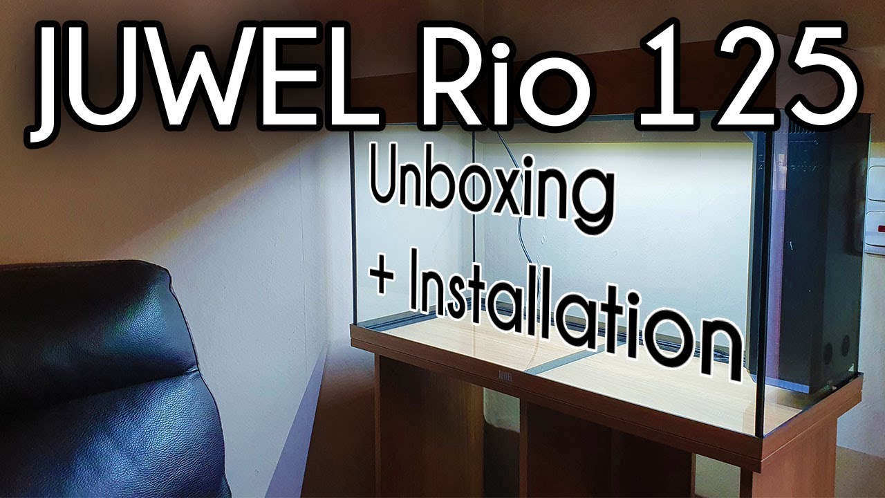 Juwel Rio 125 Unboxing & Installation (106)