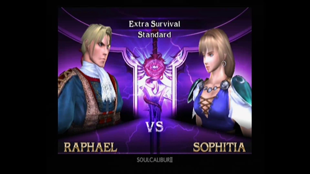 Soul Calibur 2 - Extra - Survival - Standard - 104 wins Raphael