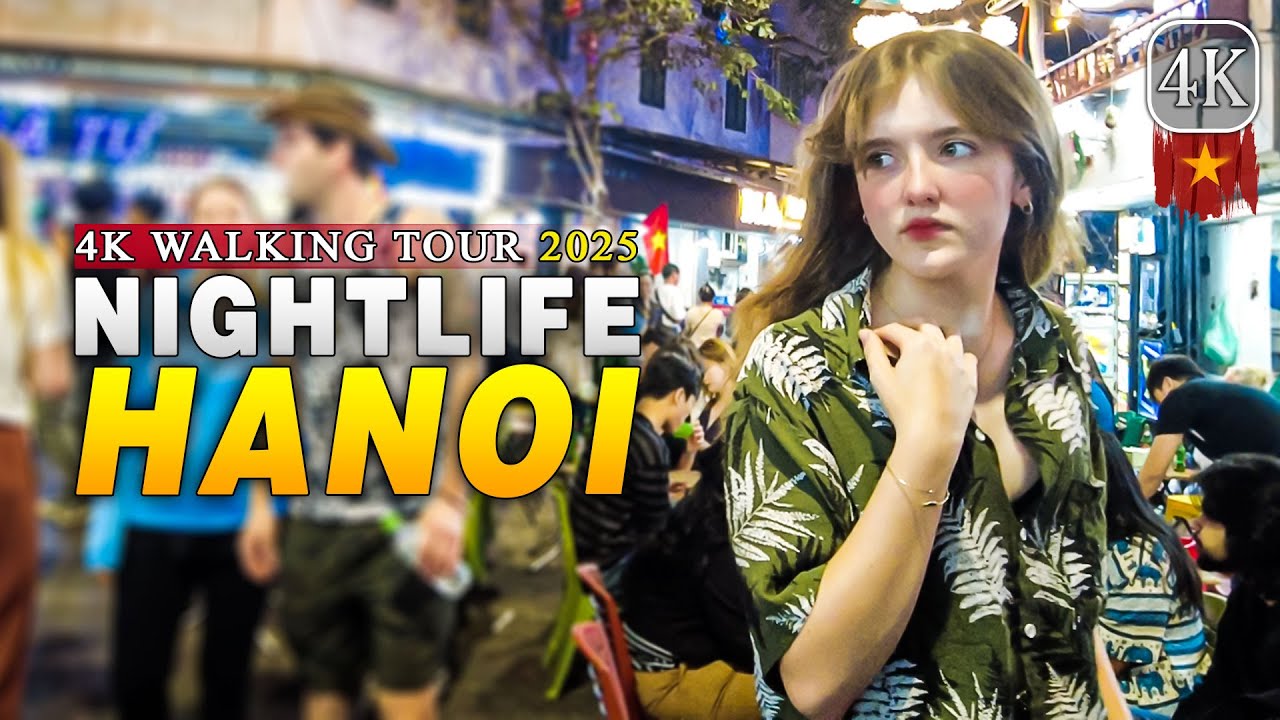 🔥Explore HANOI Nightlife 2025🔥The Bustling Streets and Alleyways of HANOI VIETNAM at Night 2025