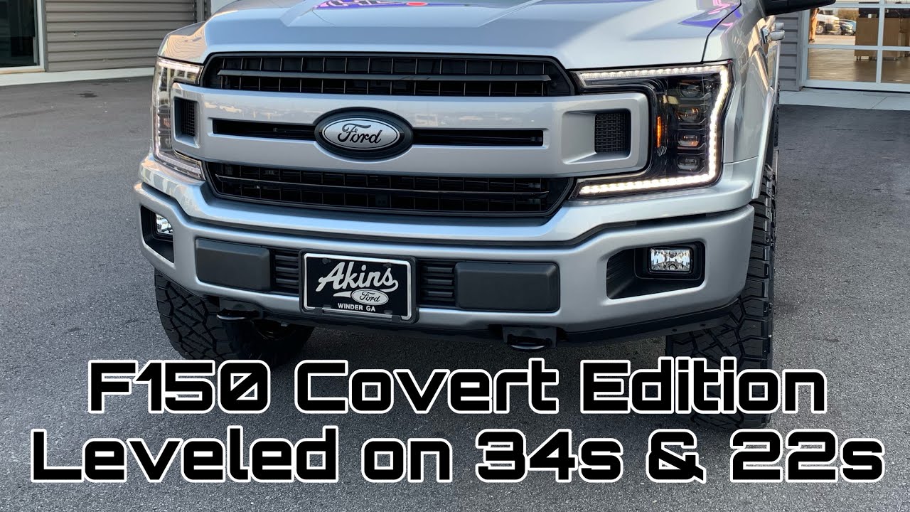 Ford F150 на дисках 34 и 22, COVERT Edition 2020 CUSTOM!