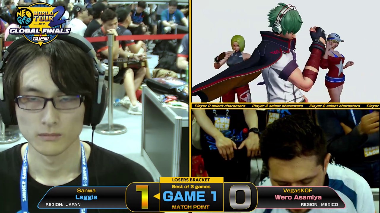 Laggia (ラギア) vs Wero Asamiya - KOF XIV Neo Geo World Tour Season 2 Global Finals TOP-32