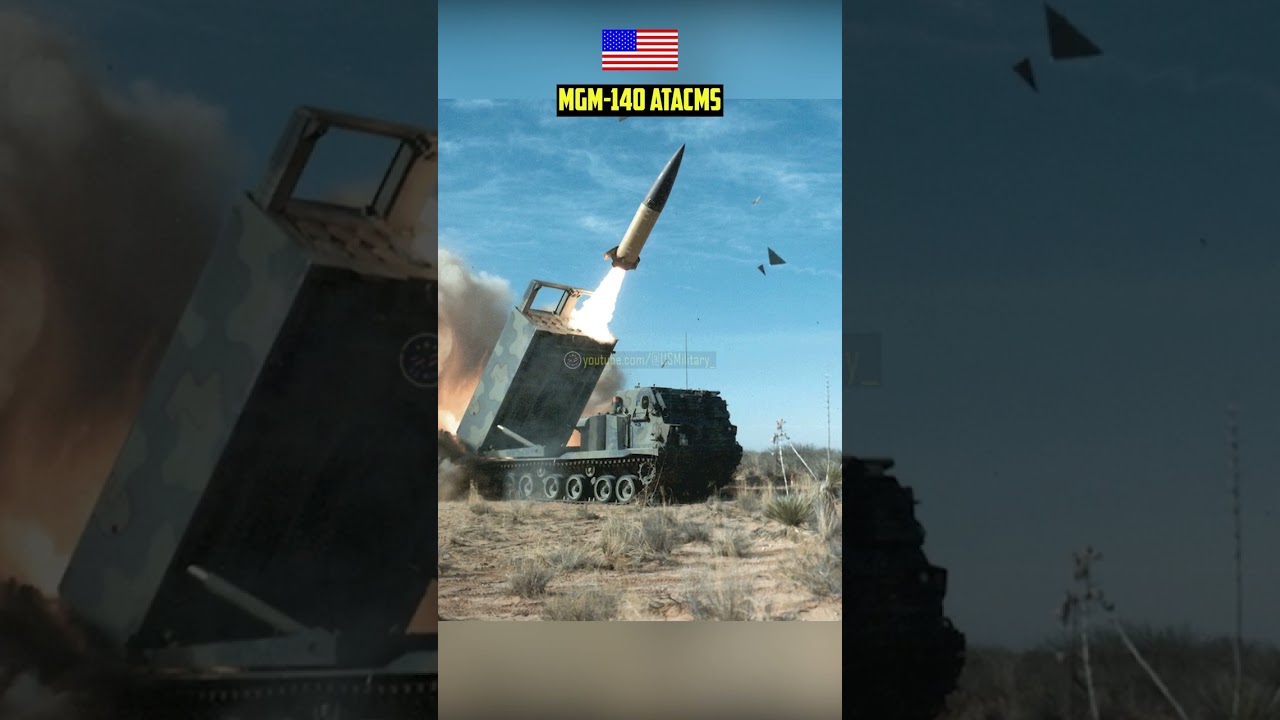 Brutally Fires of MGM-140 ATACMS Missile to Neutralize Enemy Threats #shorts