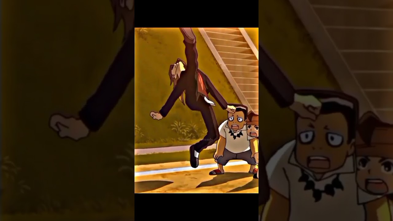 Axel Blaze powerful kick 💪😈 
