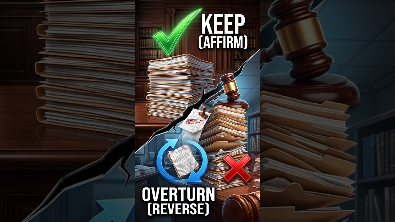 Affirm, Reverse, Remand: Court Decisions Decoded!