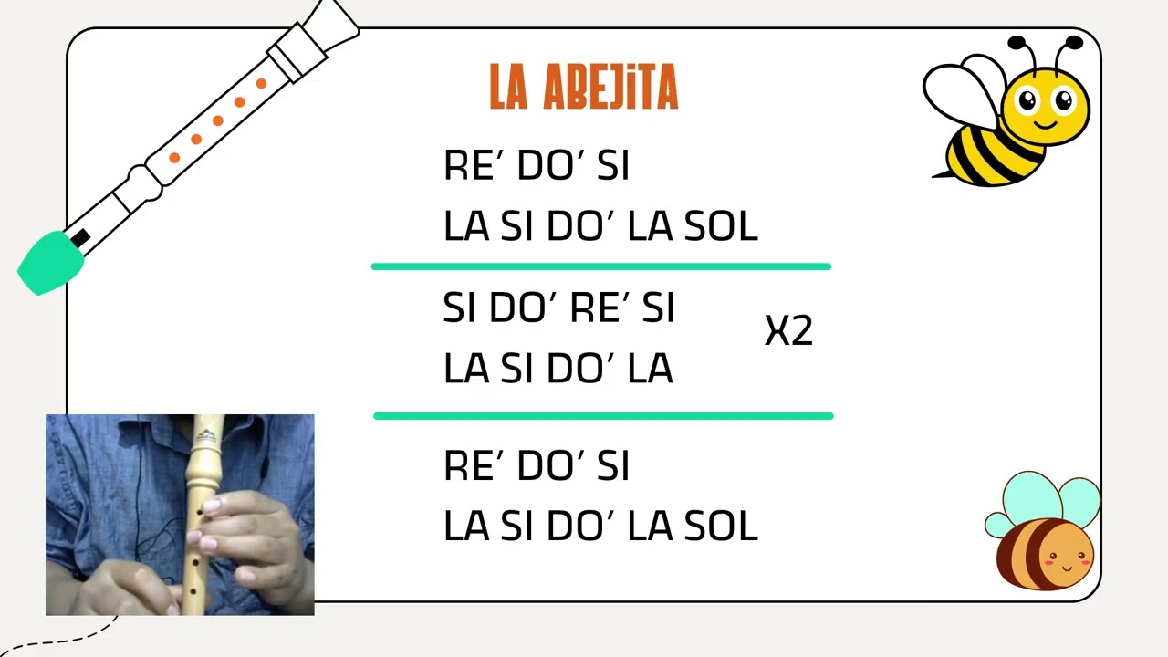 La abejita - Flauta Dulce