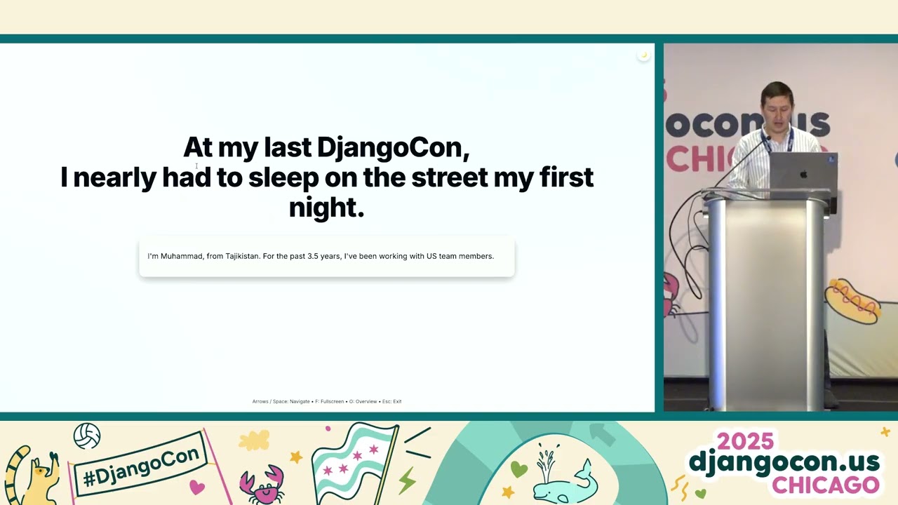 DjangoCon US 2025 - Lightning Talks (Tuesday) with Andrew Mshar