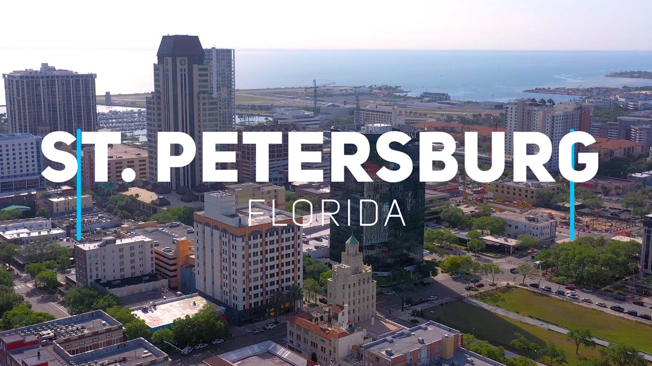St Petersburg, Florida | 4K drone video