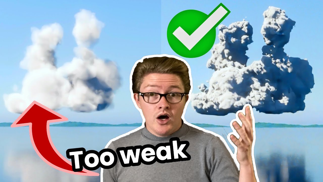 Your Clouds Are Wimpy—Let's Fix That (Blender Tutorial)