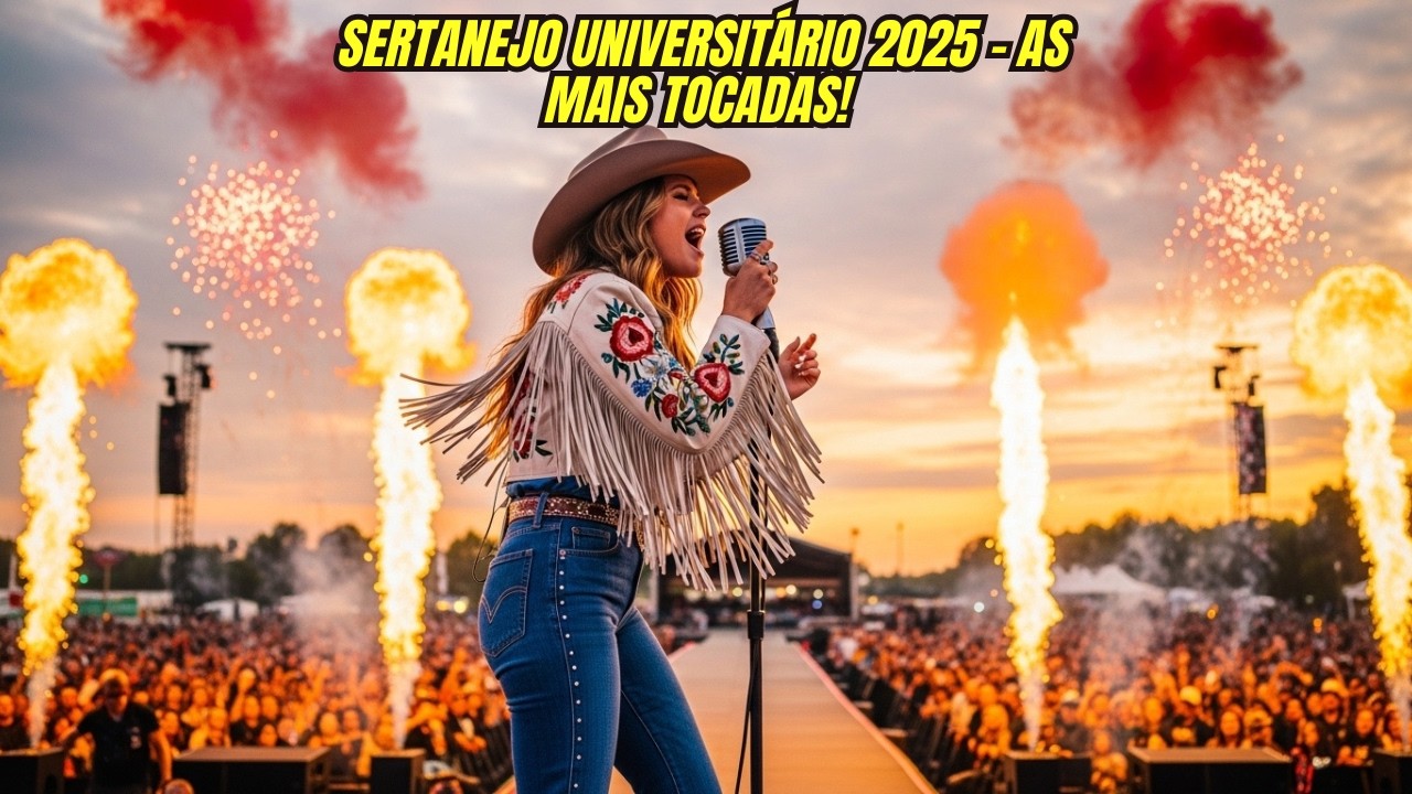 SERTANEJO 2025 Lançamentos e Sucessos  As Melhores do Universitário!