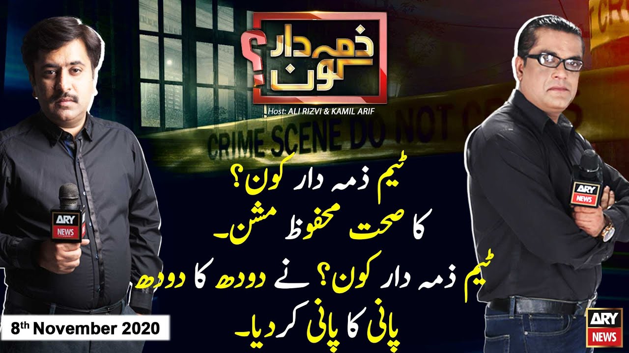 Zimmedar Kaun | Ali Rizvi | ARYNews | 8 November 2020