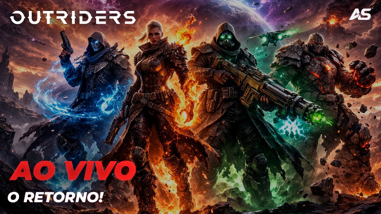 💀 OUTRIDERS 2026 – O RETORNO! Depois de 4 anos sem jogar… ainda sei jogar isso? 🔥