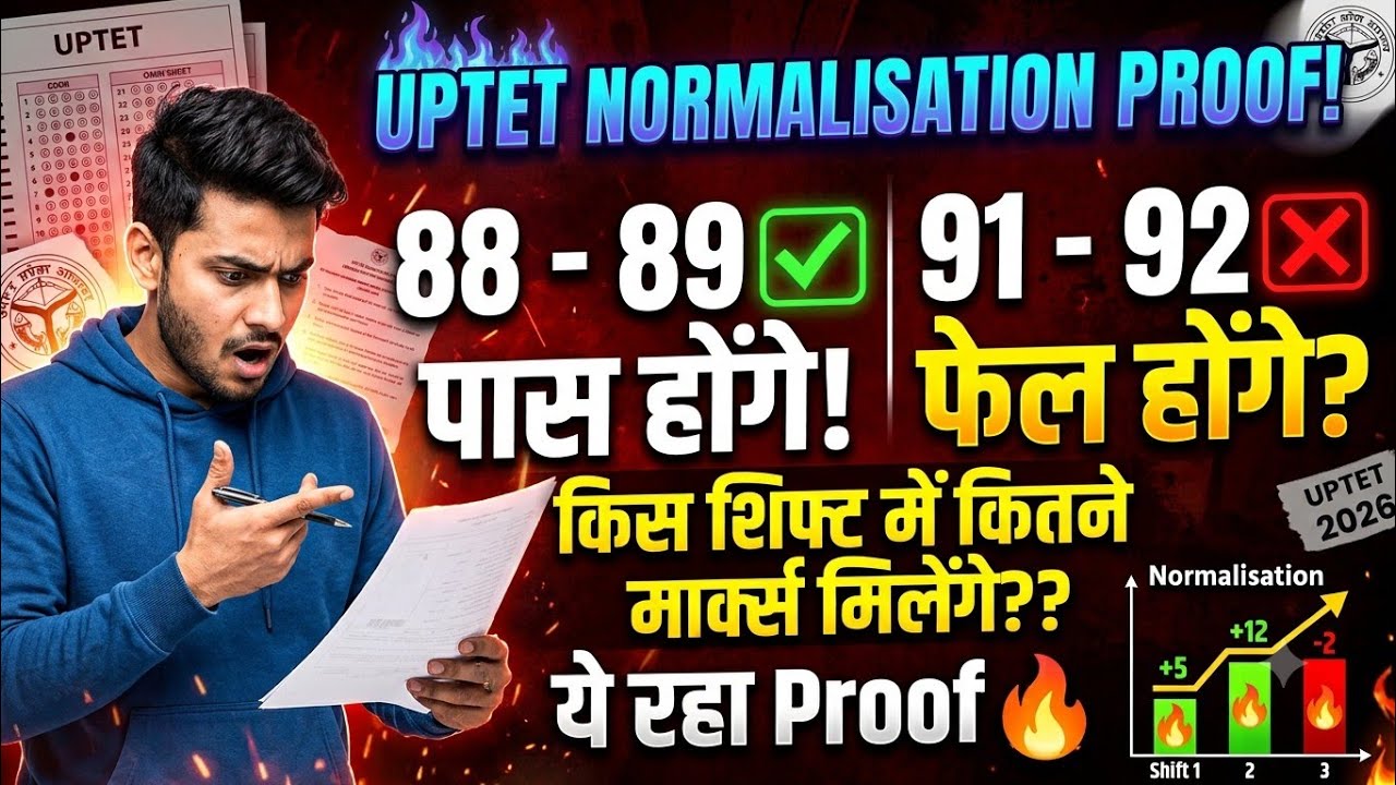 UPTET 2026! Will there be Normalisation? Which shift gets how much??