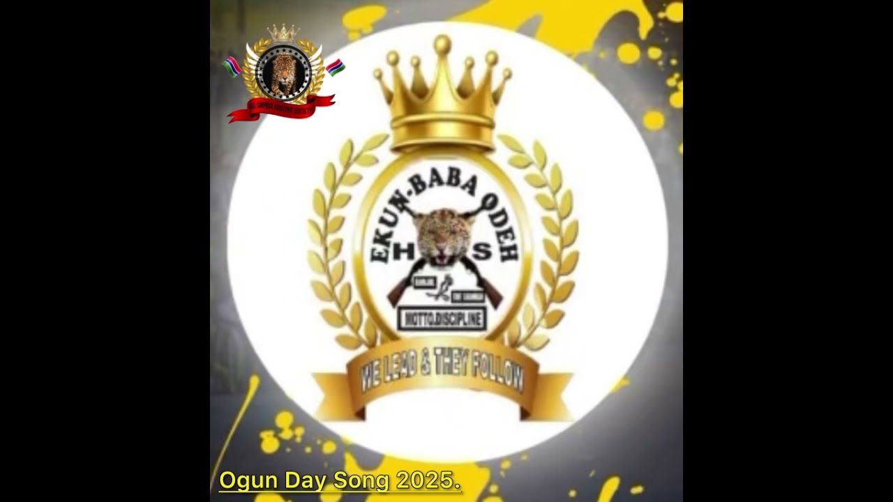 Ekun baba odeh hunting society, the Gambia Ogun day Song 2025, By Elery YJ.