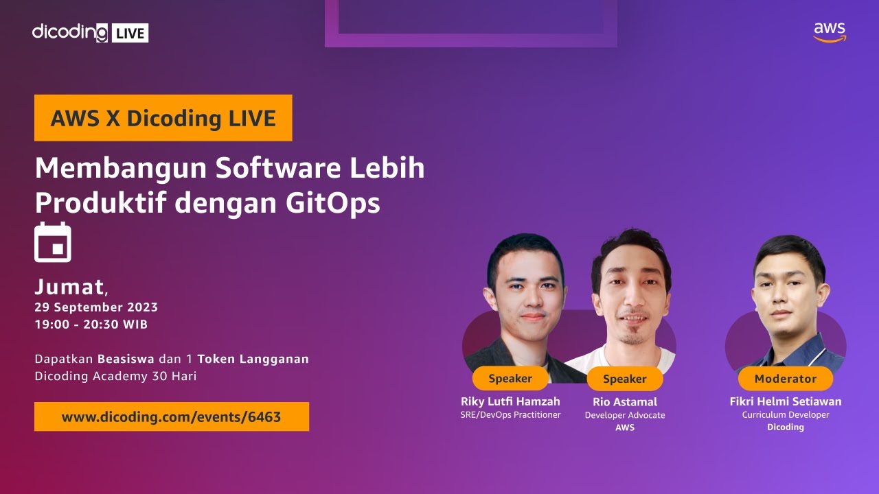 AWS X Dicoding LIVE 