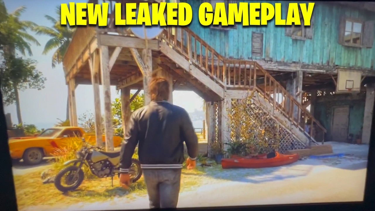 GTA 6 &mdash; Утечка нового геймплея (Август 2026)