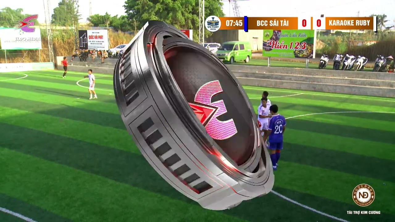 S7 KIÊN GIANG - BIA TƯƠI NGỌC ĐĂNG 2026: BCC SÁI TÀI - KARAOKE RUBY | Sân Bóng Victory Arena