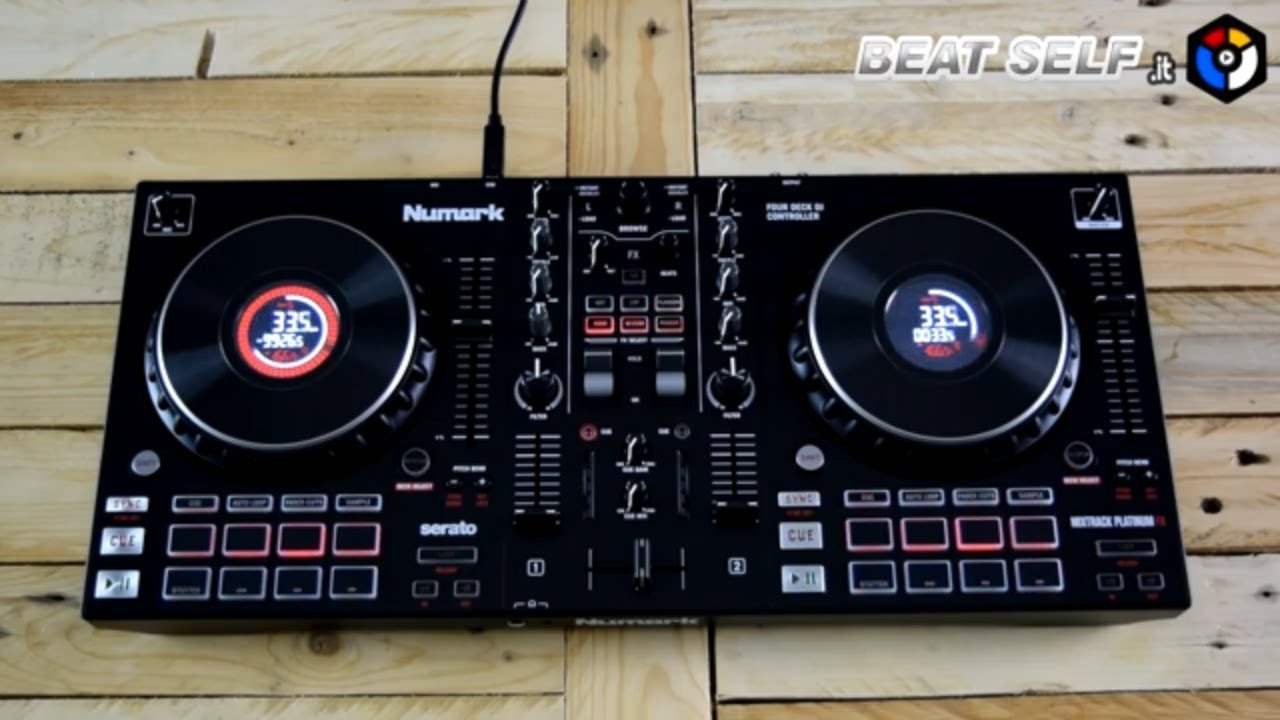 Numark Mixtrack Platinum FX Unboxing