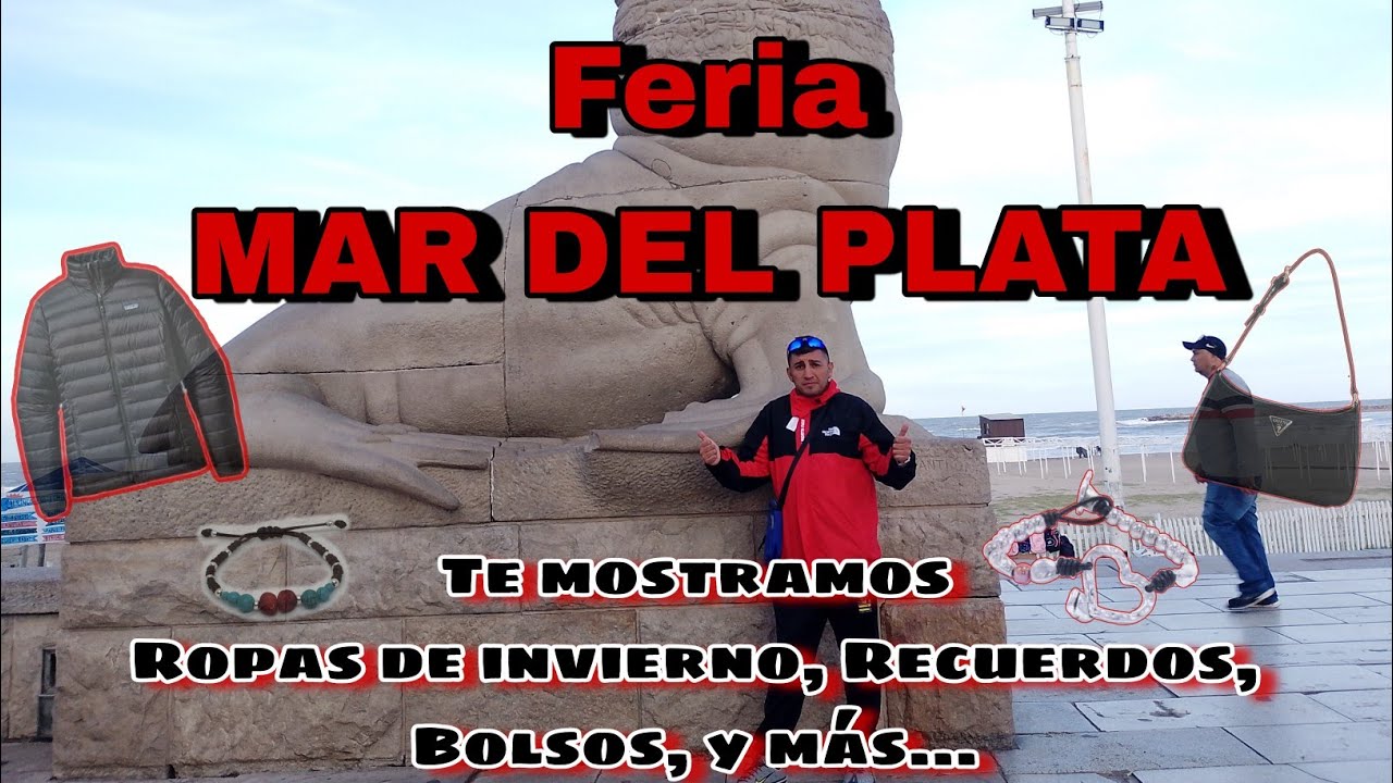 🇦🇷FERIA en "MAR DEL PLATA" 🩵🌼🌸(Precios Ropa invierno, Recuerdos, Bolsos, y mucho más...