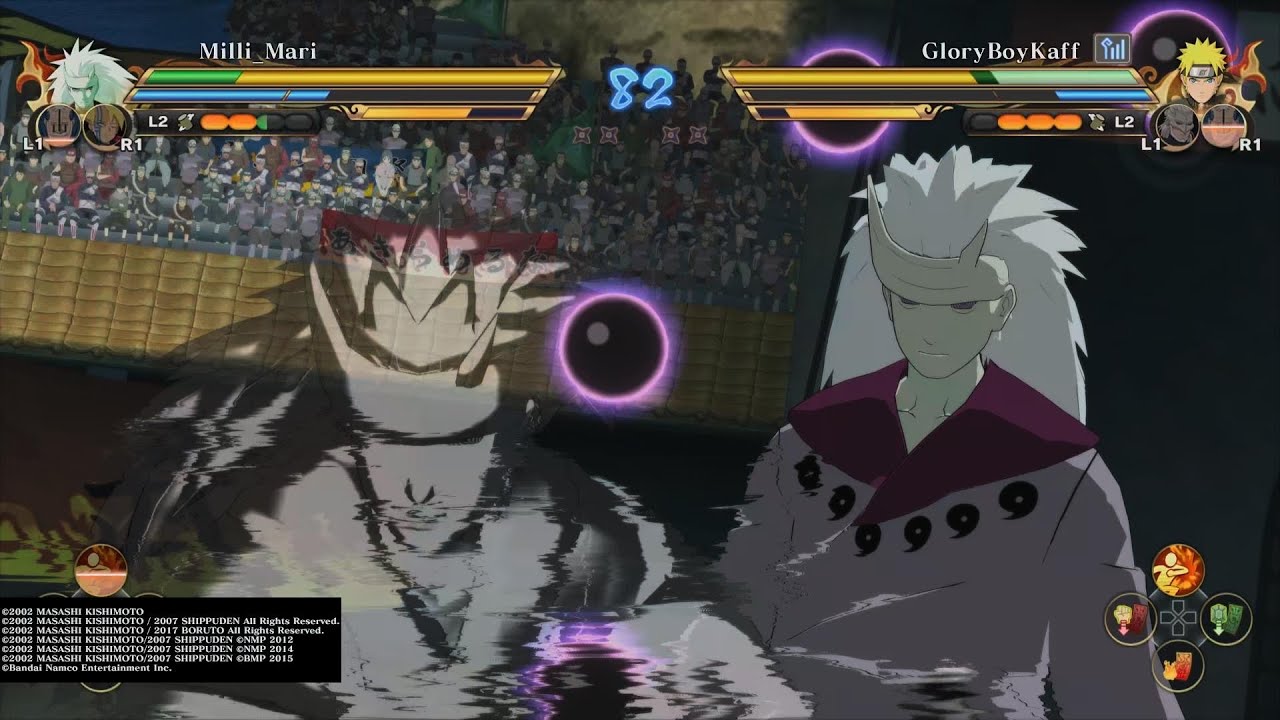 Six Paths Madara Rank Gameplay | Naruto Storm Connections