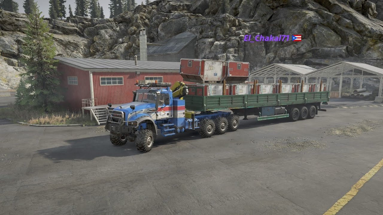 SnowRunner / Directo Nocturno _ Rio Albany _ Ontario Canada _ Eps # 7 _ # PS5 _ # Español.
