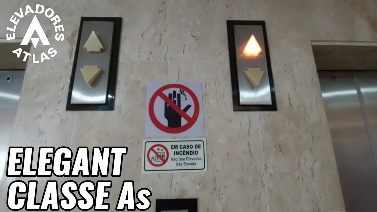 Amazing Bells - Nice 1986 ATLAS Classe A Traction Elevators - Provence Hotel - GO, BR