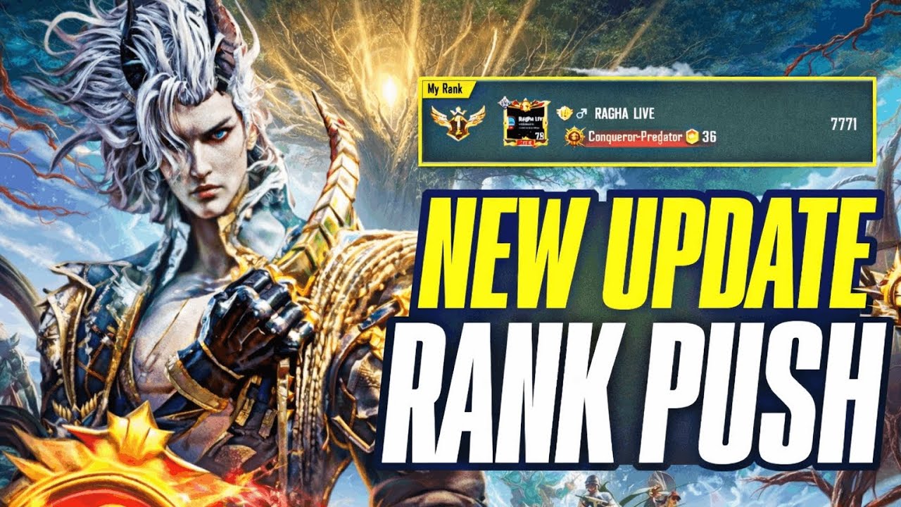 DAY-11👑 Rank 1300 SOLO CONQUEROR LIVE RANK PUSH|  NEW UPDATE 4.2 FOREST MODE TIPS & TRICKS #bgmi