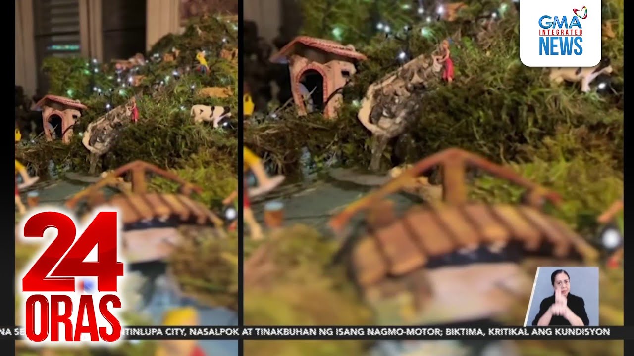 Paggawa ng nativity scene, nakagawiang tradition na ng isang Italy-based Pinay at... | 24 Oras