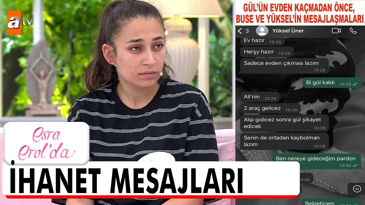 Yasak aşkın mesajları ortaya çıktı! - Esra Erol'da