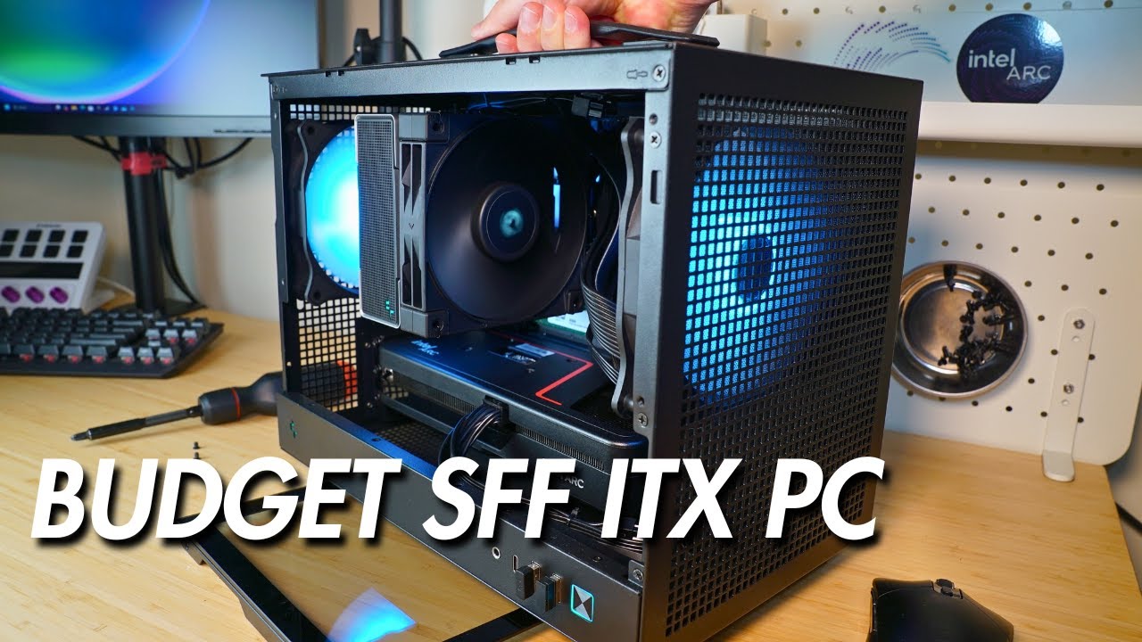 My Budget AM5 SFF ITX Gaming PC ft. Intel Arc B580 🔥#gaming #intel