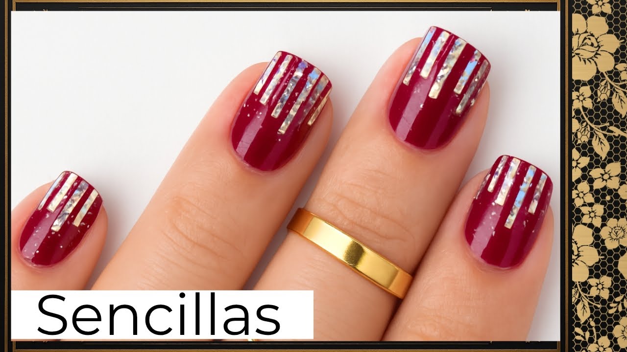 5 Diseños de Uñas Sencillas para Fiestas y Ocasiones Especiales