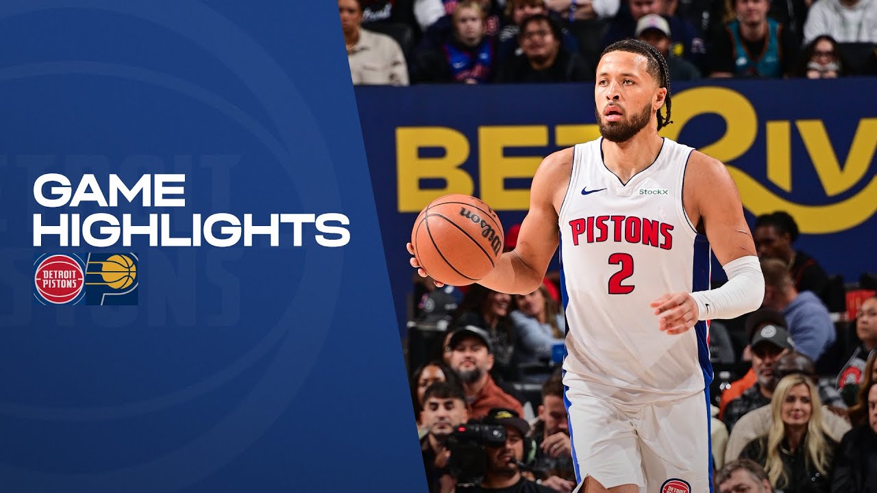 Full Game Highlights l Detroit Pistons vs Indiana Pacers