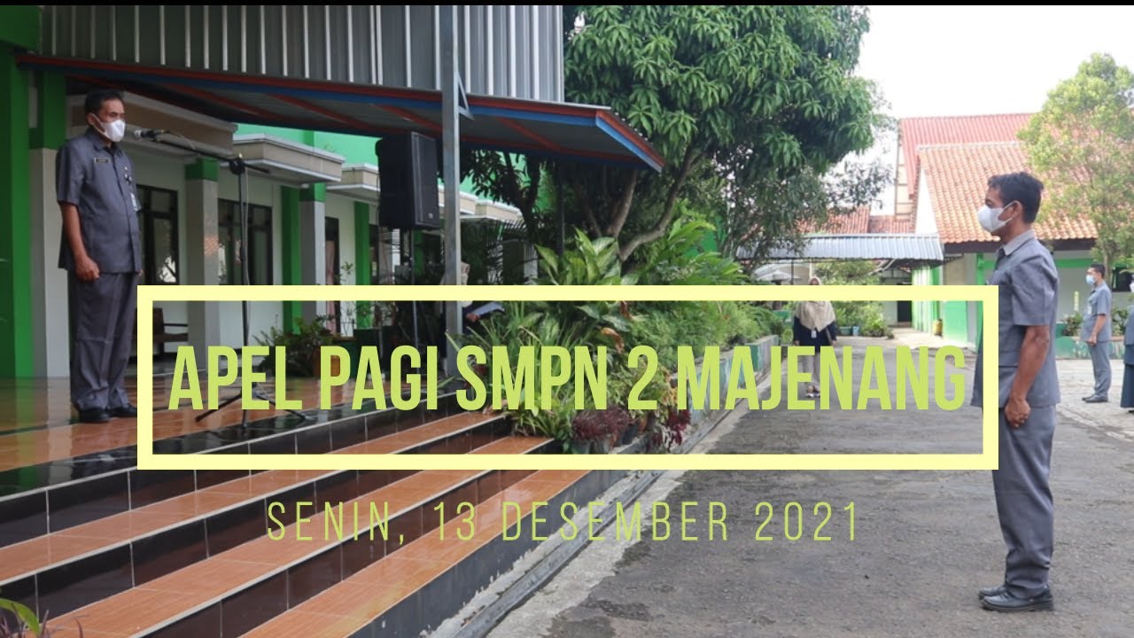 Melalui Apel Pagi, Kepala Sekolah Sampaikan Persiapan PTM Terbatas Semester 2