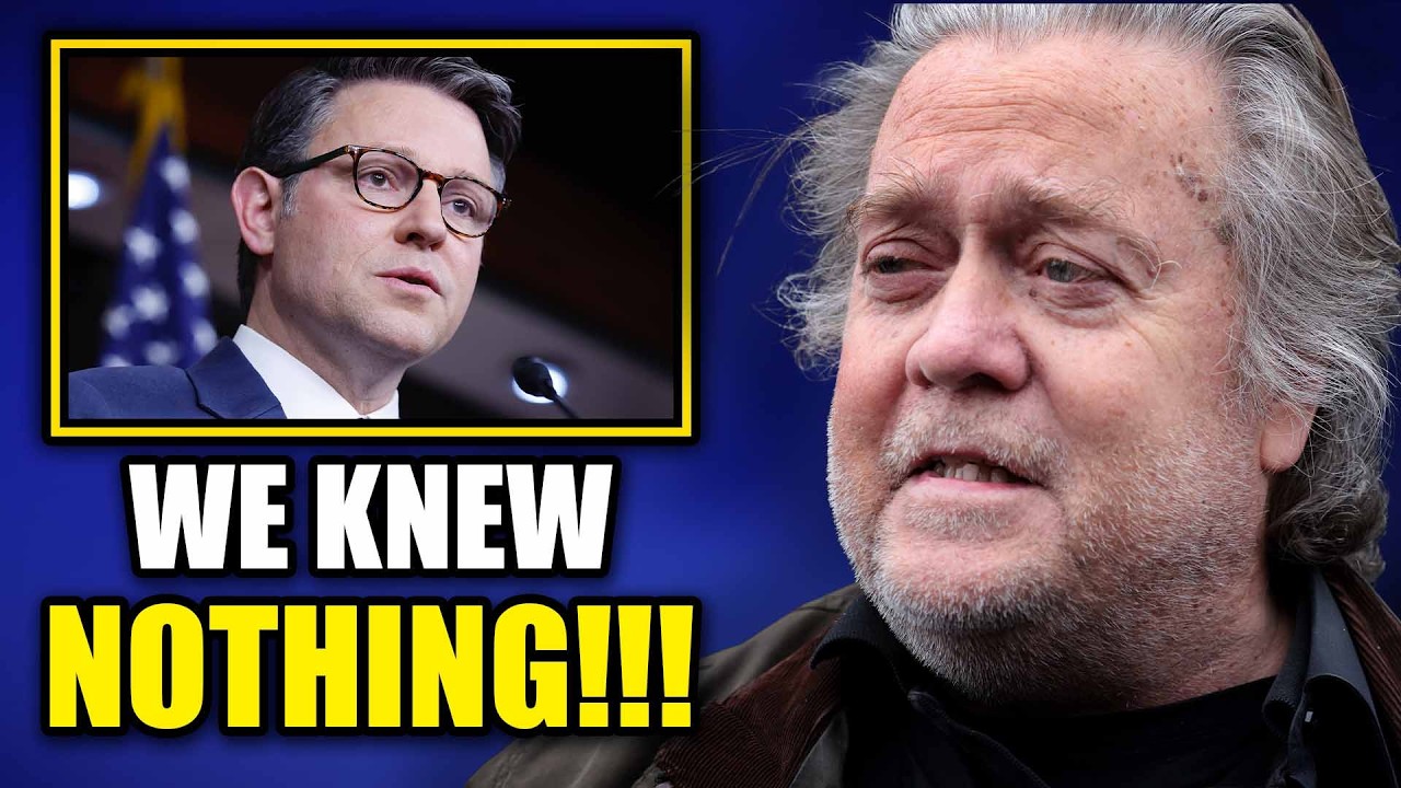 Republicans TERRIFIED as SHOCKING Steve Bannon Epstein Plot Exposed