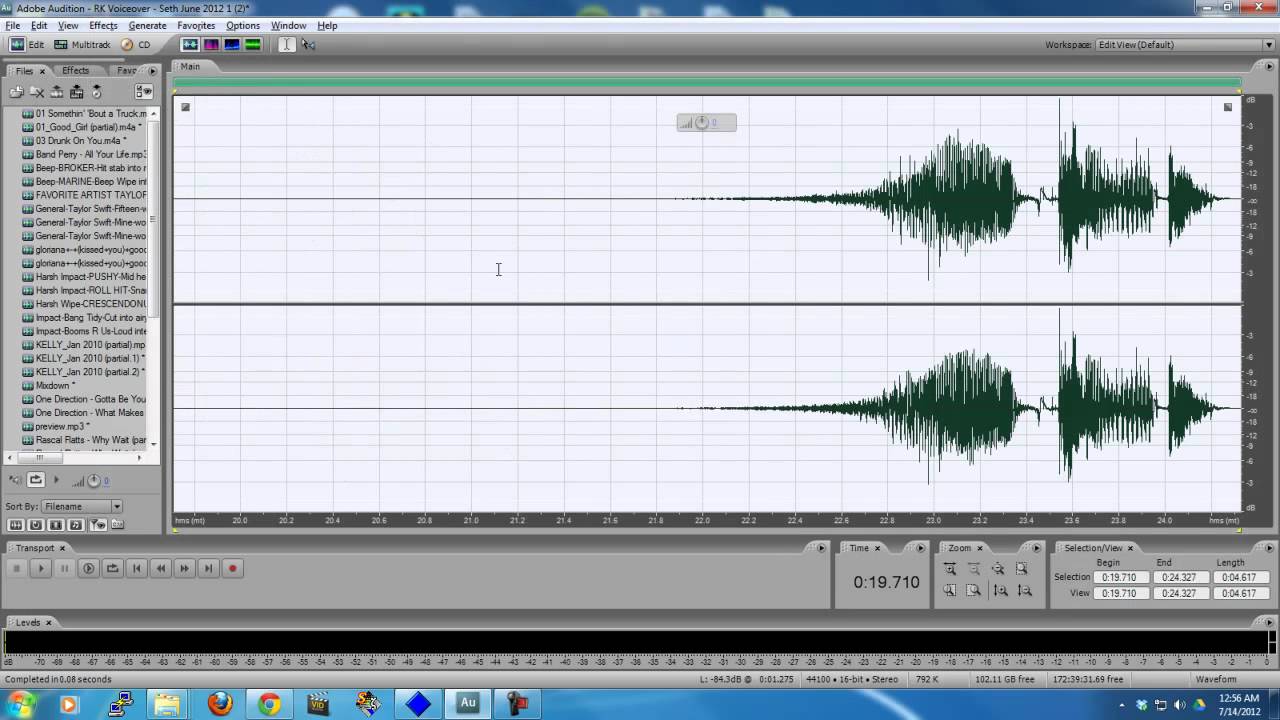 Radio Imaging Vocal Effects - Time Stretch & Stutter